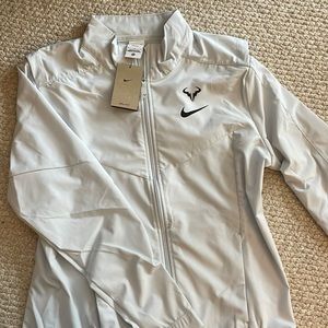 NWT - Nike tennis jacket (Rafael Nadal) - light grey
